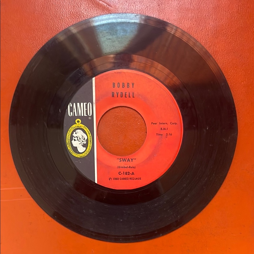 Cameo Vinyl Record - 45 rpm Bobby Rydell
